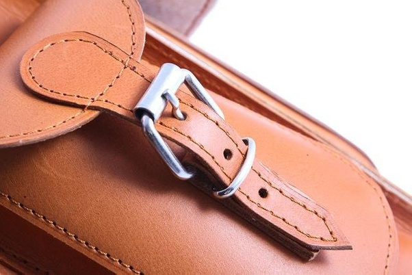 Oryginalna torba skóra KEMER VOOC Vintage P29 brąz