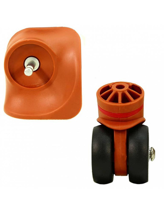 Podwójne Kółko Do Walizki Carbon M7 Część Czarne