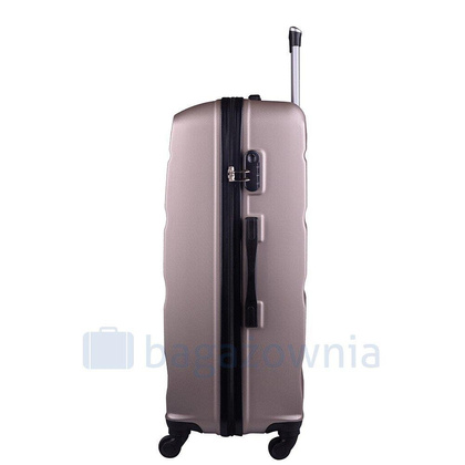 Duża walizka WINGS AT01 L Złota