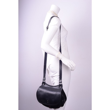 Torebka damska skórzana KEMER 887 Czarna