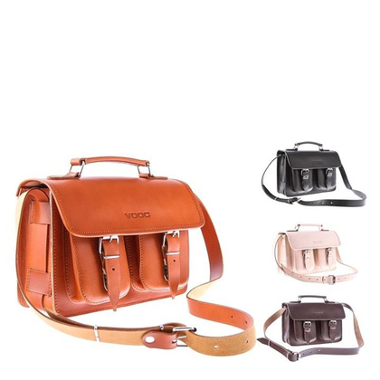 Stylowa torba kuferek KEMER VOOC Vintage P30 naturalny