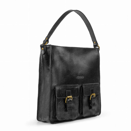 Torba damska skórzana KEMER VOOC T5 Czarna