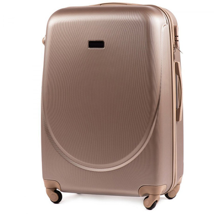 Duża walizka WINGS 310 L Złota