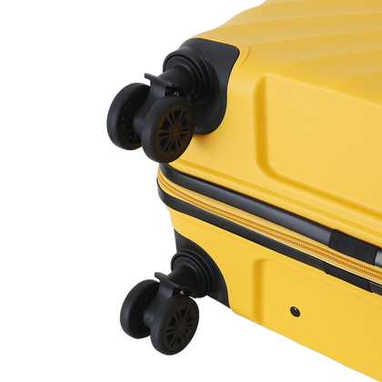 Zestaw 3 walizek WINGS HPE01-3 Yellow