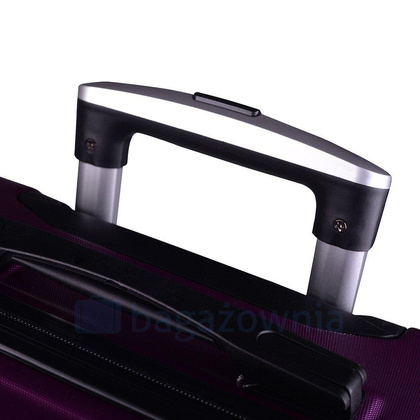 Średnia walizka WINGS AT01 M Fioletowa