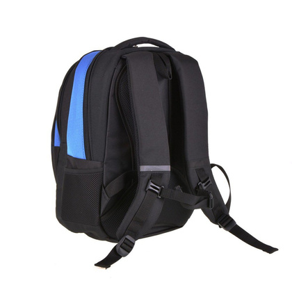 Plecak sportowy KEMER S110D Czarno niebieski - min. zamówienie 20 / 50 / 100 szt.