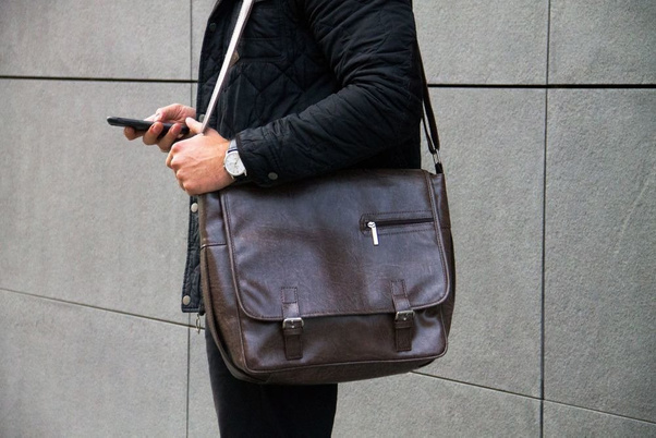 Torba na ramię KEMER SOLIER S12 Czarna