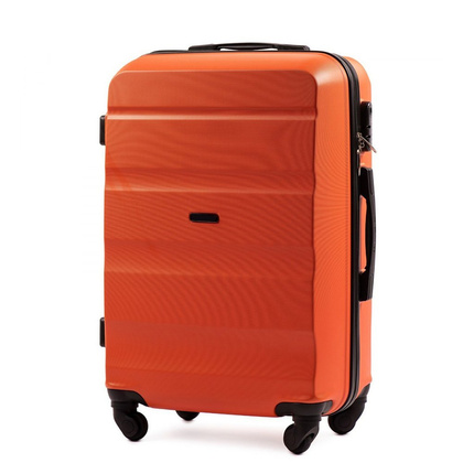 Średnia walizka WINGS AT01 M Pomarańczowa