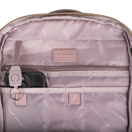 Plecak wielofunkcyjny WINGS SKYLARK SKY003 Różowy