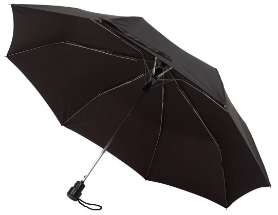 Automatyczny parasol kieszonkowy KEMER PRIMA czarny