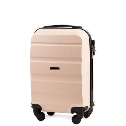 Bardzo mała kabinowa walizka KEMER WINGS AT01 XS Biała