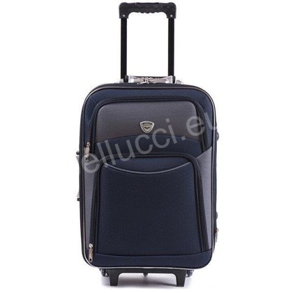Bardzo mała kabinowa walizka PELLUCCI RGL 102 XS Granatowo Szara