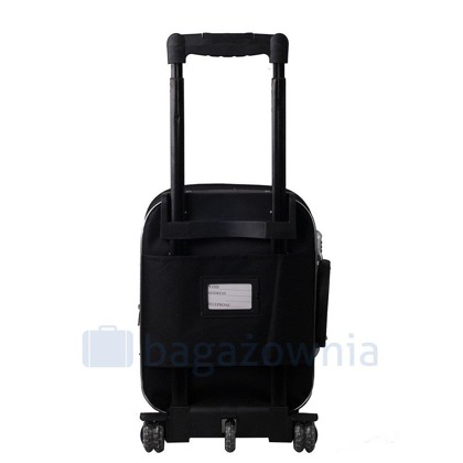 Bardzo mała walizka PELLUCCI RGL 773 WIZZ AIR Czarno / Granatowa