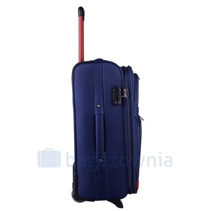 Duża walizka KEMER WINGS 206 L Granatowa
