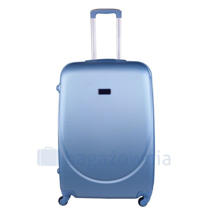 Duża walizka KEMER WINGS 310 L Metaliczny Niebieski