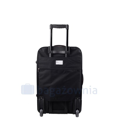 Mała kabinowa walizka PELLUCCI RGL 652 S Czarny / Szary