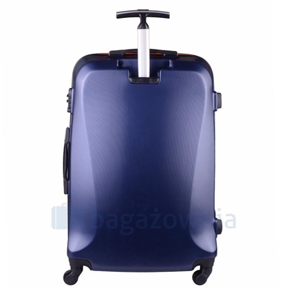 Mała kabinowa walizka PELLUCCI RGL 750 S Granatowo Pomarańczowa