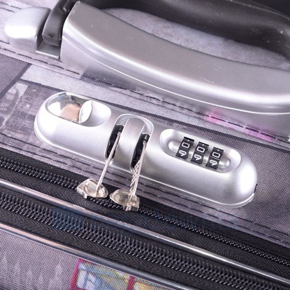 Mała kabinowa walizka PELLUCCI RGL 773 S Multikolorowa