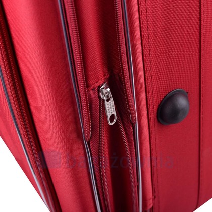 Mała kabinowa walizka PELLUCCI RGL 801 S Czerwona