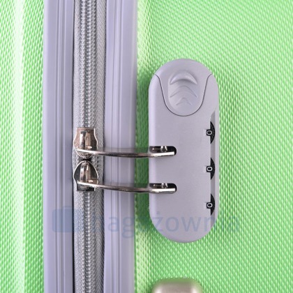 Mała walizka kabinowa PELLUCCI RGL 883 S Zielona