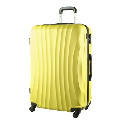 Średnia walizka KEMER WINGS 159 M Żółta