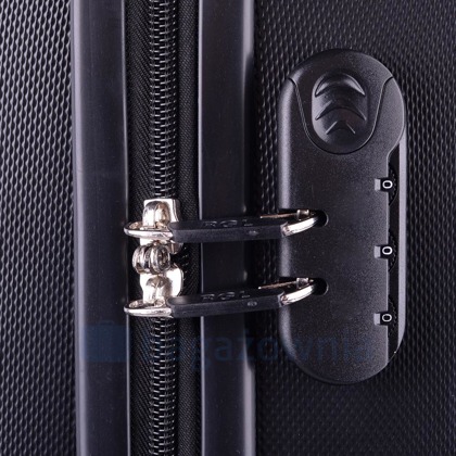 Średnia walizka PELLUCCI RGL 730 M Niebieska