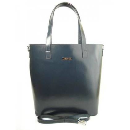 TORBA SHOPPER BAG A4 WŁOSKA  laBOMBA SZARA  SB4050G KEMER